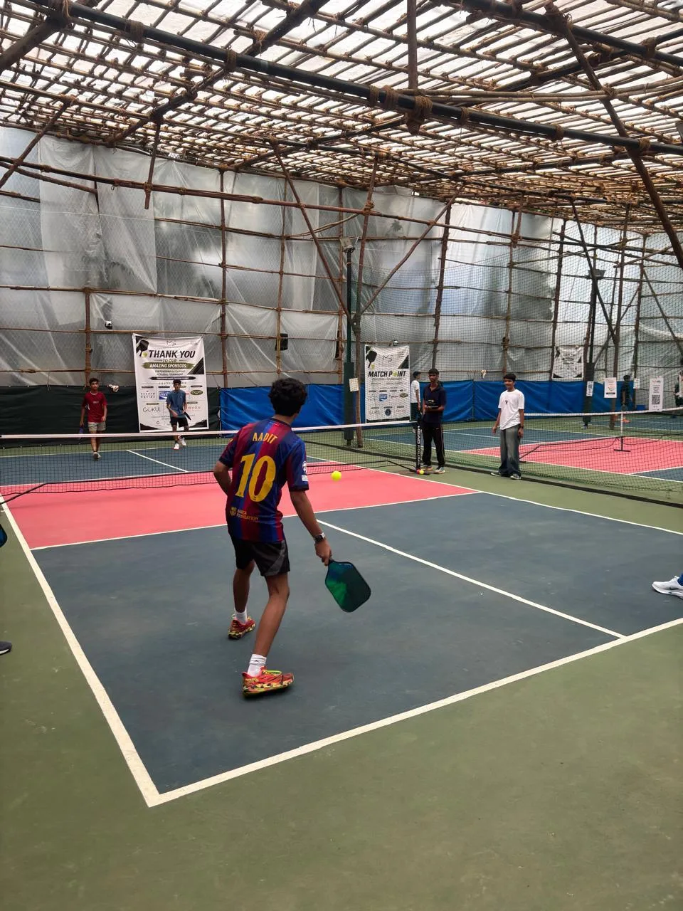 On court